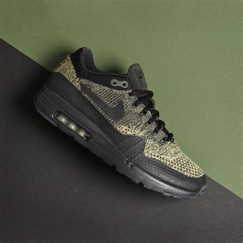 nike air max 1 herenschoen - olive|Nike Air Max 1 Ultra Flyknit 'Neutral Olive & Black'.